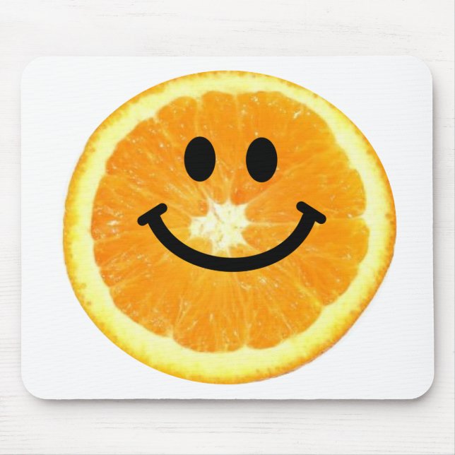 Tapis De Souris Tranche orange (Devant)