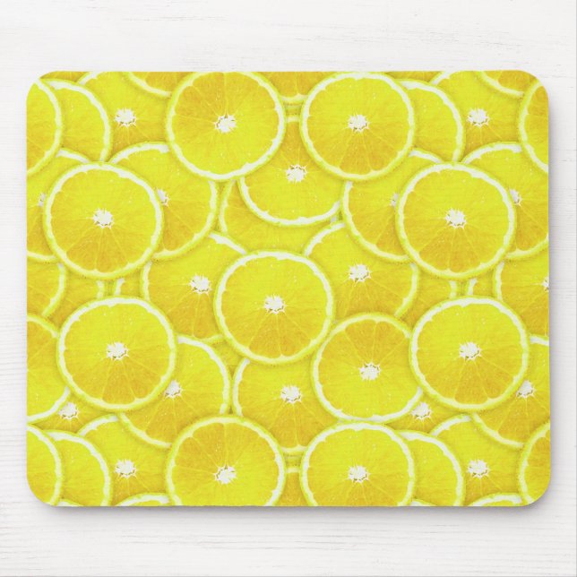 Tapis De Souris Tranches de citron (Devant)