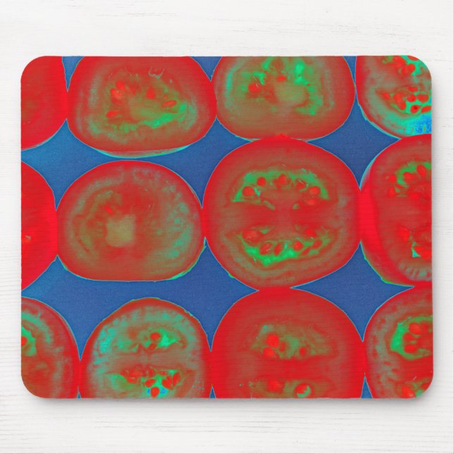 Tapis De Souris Tranches de tomates (Devant)