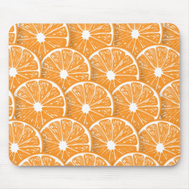 Tapis De Souris Tranches orange (Devant)