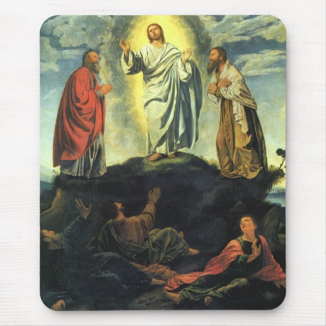Tapis De Souris Transfiguration par Giovanni Girolamo Savoldo (Devant)