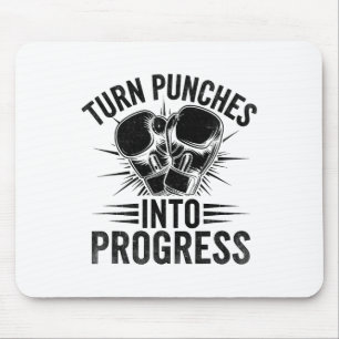 Tapis De Souris Transformez Les Punches En Progrès Boxer Sports Gy