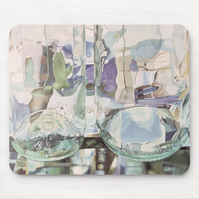 Tapis De Souris Transparent vert (Devant)