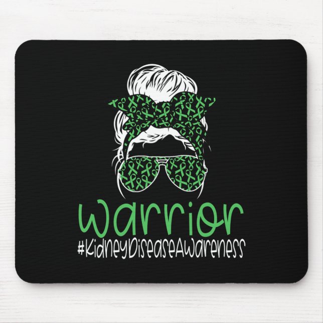 Tapis De Souris Transplantation du ruban vert M (Devant)