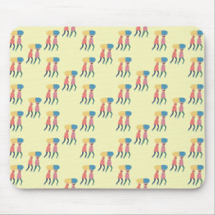 Tapis De Souris Transport d'un motif de pilule