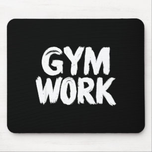 Tapis De Souris Travail de gym musculation fitness entraînement
