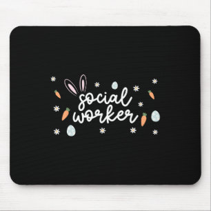 Tapis De Souris Travailleur social Easter School Travail social OE