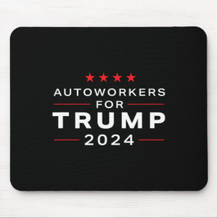 Tapis De Souris Travailleurs pour Trump 2024 - Trump Union Design