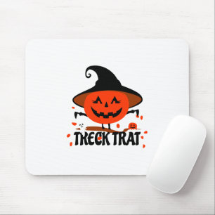 Tapis De Souris Treck Trat Citrouille Sourire