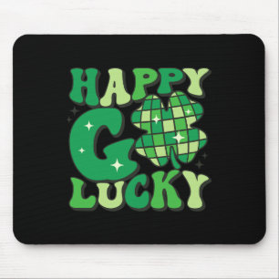 Tapis De Souris Trèfle Chanceux Saint-Patrick Femmes Hommes