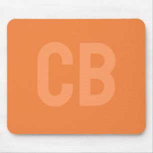 Tapis De Souris Trend Color Fresh Tangerine Mousepad