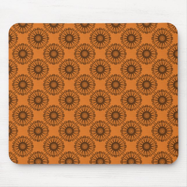 Tapis De Souris Trendsetter Mousepad, Orange (Devant)