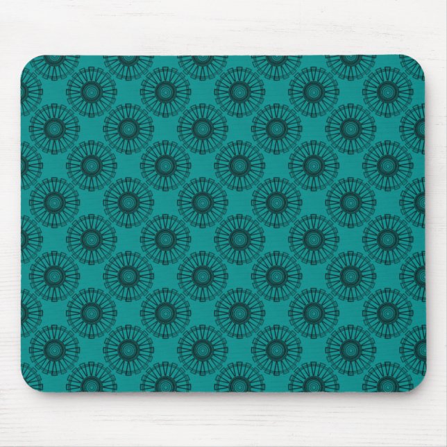 Tapis De Souris Trendsetter Mousepad, Turquoise (Devant)