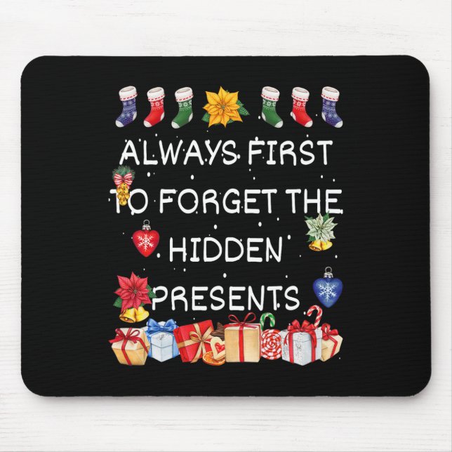 Tapis De Souris Très Probable D'Oublier Les Présents Cachés Christ (Devant)