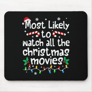 Tapis De Souris Très susceptible de regarder tous les films de Noë