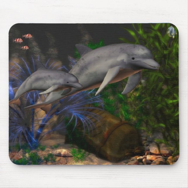 Tapis De Souris Trésors - sous la mer Mousepad (Devant)