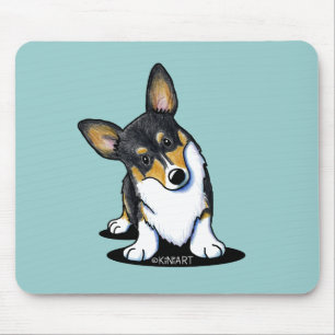 Tapis De Souris Tri Curious Corgi Souris