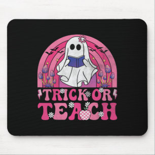 Tapis De Souris Tri Ou Enseigner Super Halloween Retro Boo Ghost T