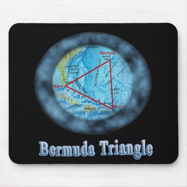 Tapis De Souris triangle bermuda (Devant)