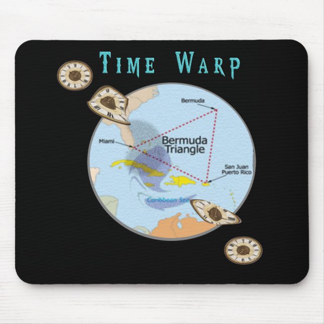 Tapis De Souris Triangle des Bermudes (Devant)