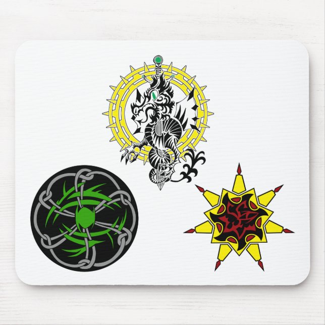 Tapis De Souris Triangle Mousepad (Devant)