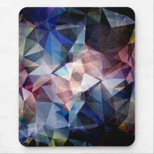 Tapis De Souris Triangle textuel Abstrait