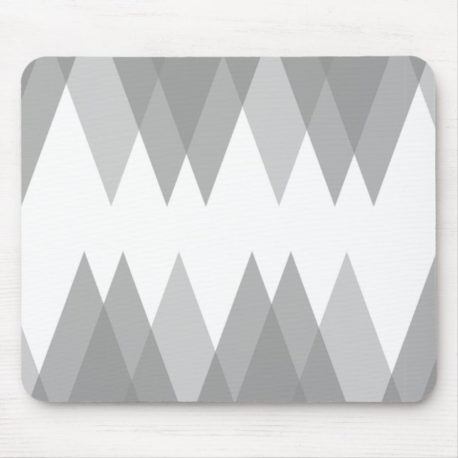 Tapis De Souris Triangles gris (Devant)