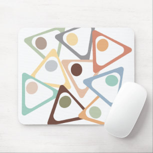 Tapis De Souris Triangles Pastel