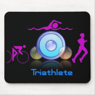 TAPIS DE SOURIS TRIATHLETE MOUSEPAD