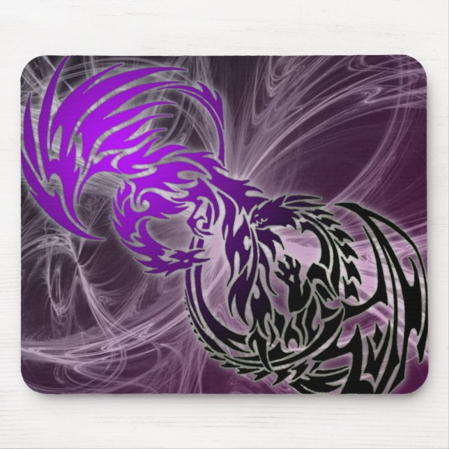 tapis de souris tribal de dragon (Devant)