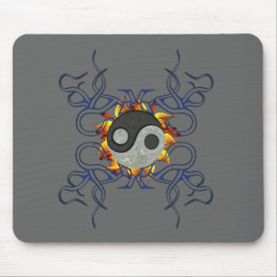 Tapis De Souris Tribal de Ying Yang