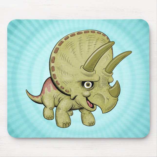 Tapis De Souris Tricératops (Devant)