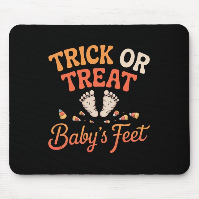 Tapis De Souris Trick-ou-traiter (Devant)