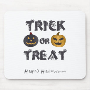 Tapis De Souris Trick ou Treat Happy Halloween