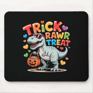 Tapis De Souris Trick Rawr Treat Dinosaur Trex Toddler Boys Hallow