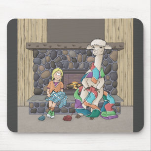 Tapis De Souris Tricot d'alpaca