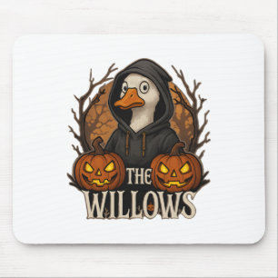 Tapis De Souris Tricot Ou Oie D'Halloween Citrouille Sweat - shirt