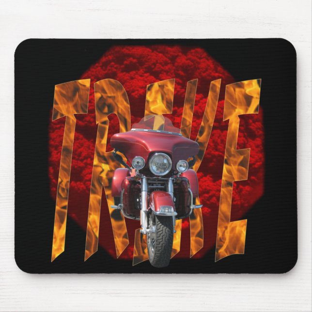 Tapis De Souris Tricycle américain Mousepad (Devant)
