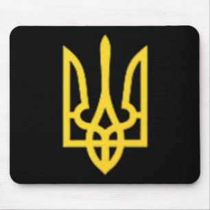 Tapis De Souris Trident ukrainien - Symbole ukrainien Tryzub