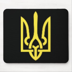 Tapis De Souris Trident ukrainien - Symbole ukrainien Tryzub