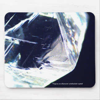 Tapis De Souris Trigons sur diamant octaédrique cristal mousepad