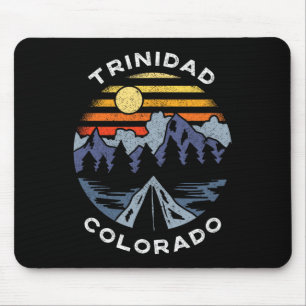 Tapis De Souris Trinidad Colorado Montagnes Vacances Camping Souve