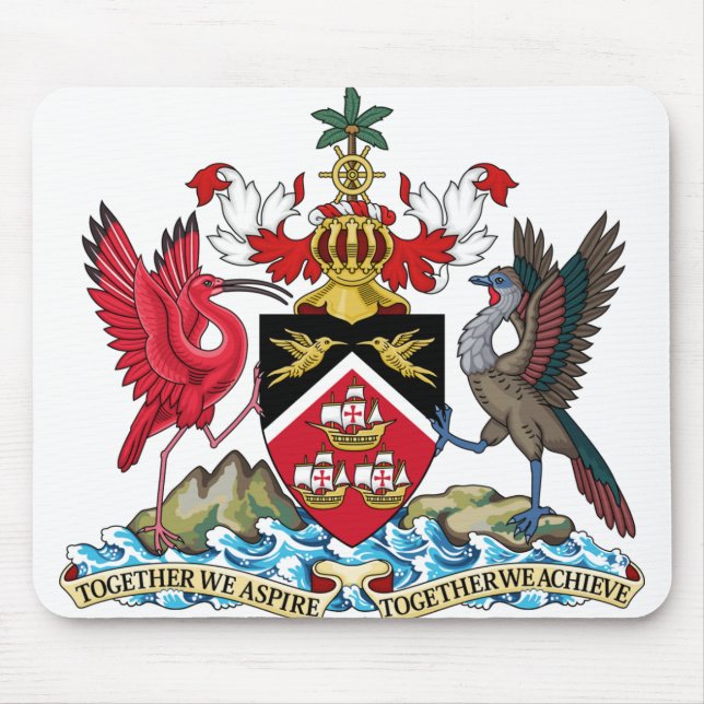 Tapis De Souris trinidad et tobago emblem (Devant)