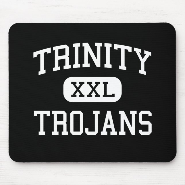 Tapis De Souris Trinité - Trojan - lycée - Euless le Texas (Devant)