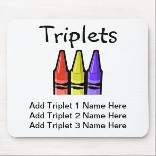 Tapis De Souris Triplets (crayons)