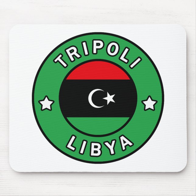 Tapis De Souris Tripoli Libye (Devant)