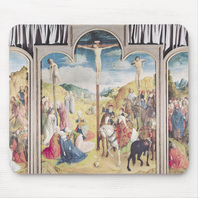 Tapis De Souris Triptyque de la crucifixion (Devant)