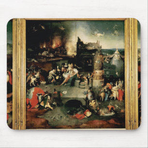 Tapis De Souris Triptyque : La tentation de St Anthony