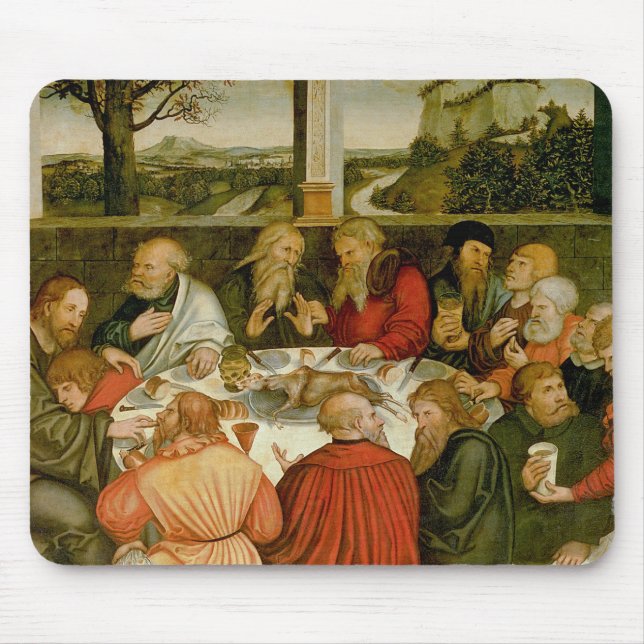 Tapis De Souris Triptyque, panneau gauche, Philipp Melanchthon (Devant)