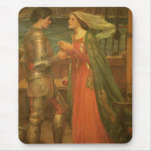 Tapis De Souris Tristan et Iseult par John William Waterhouse